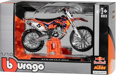 Macheta Motor KTM Cross Ryan Dungey Nr.5 1:18