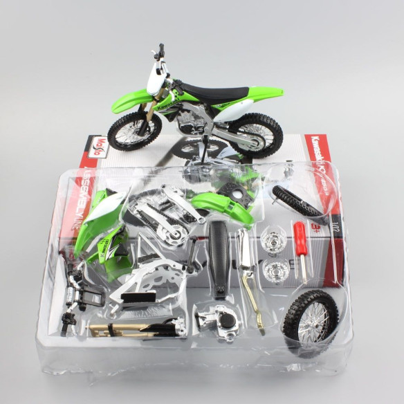 Macheta Moto Kawasaki KXF 450 Kit Asamblare 39175 1:12