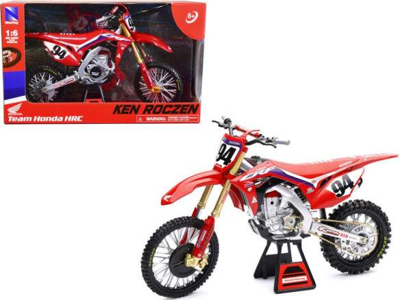 Macheta Moto Ken Roczen HRC Honda CRF 450 R Toy 49693 1:6
