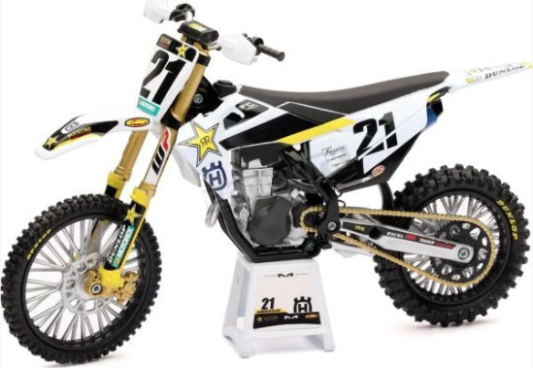 Macheta Jason Anderson Rockstar Energy Husqvarna FC 450 Toy Model 1:12