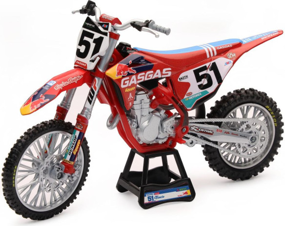 Macheta Gas Gas MCF 450 Justin Barcia No 51 TLD Red Bull 1:12