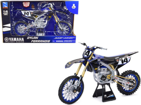Macheta Moto Dylan Ferraandis Star Racing Yamaha YZF 450 Toy 58333 1:12