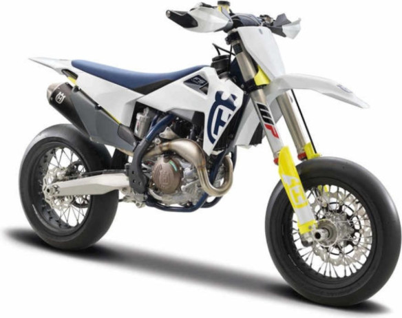 Macheta Moto Husqvarna FS 450 Supermoto 1:18