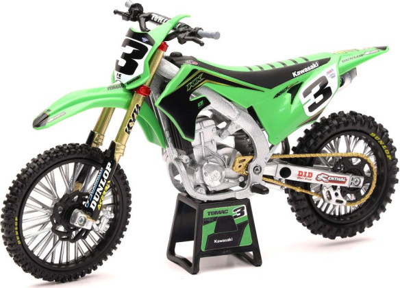 Macheta Moto Kawasaki KXF 450 Toy 1:12
