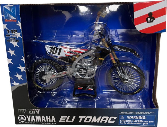 Macheta Moto Eli Tomac NO 101 Yamaha YZF 450 Toy moDEL 58423