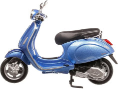Macheta Moto Vespa Primavera Blue 150 32721 1:12