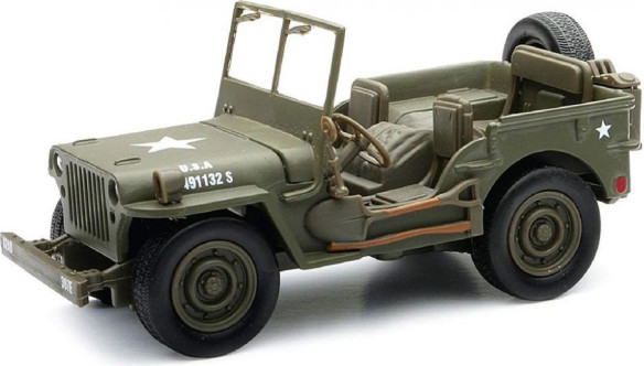 Macheta WWII Usa Willys Jeep&Flatbed 61503 1:32