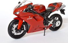Macheta Ducati 1198 Red 1:12