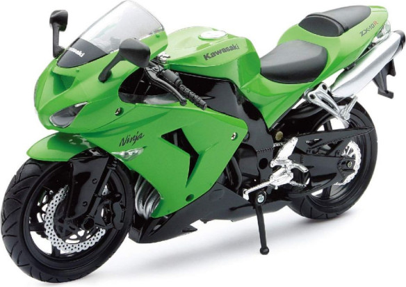 Macheta Kawasaki ZX 10R Green 1:12