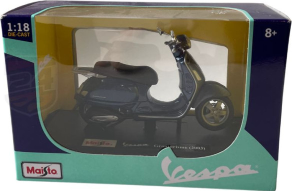 Macheta Vespa Primavera 125 ET3 1976 Blue 1:18
