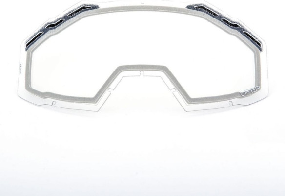 Lentila Schimb Ochelari Moto MX Viper Pro Dubla Clara