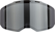 Lentila Oglinda Schimb Ochelari Moto MX Edge Dark Smoke Silver Mirror