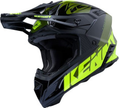 Casca MX Trophy Graphic Kaki Black