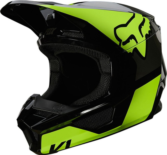Casca Moto Enduro V1 Revn Negru/Galben