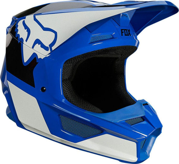 Casca Moto Enduro V1 Revn Multicolor/Albastru