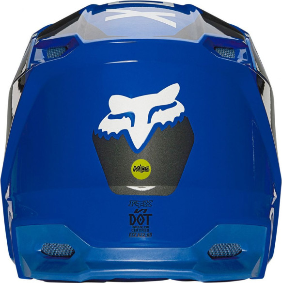 Casca Moto Enduro V1 Revn Multicolor/Albastru