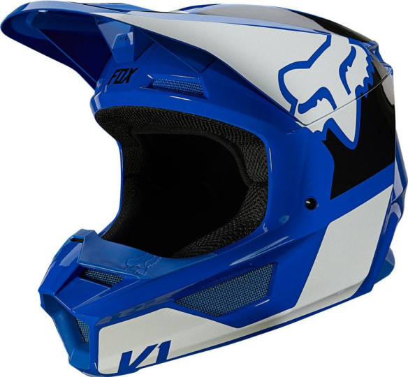 Casca Moto Enduro V1 Revn Multicolor/Albastru