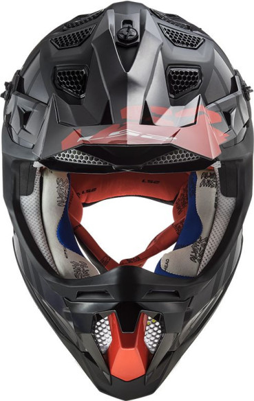 Casca Moto Enduro EMX470 Subverter Troop Roz Galben