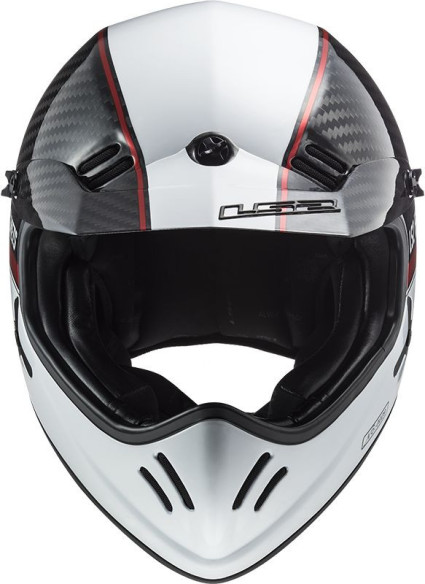 Casca Moto Enduro MX471 Xtra Yard Alb Rosu