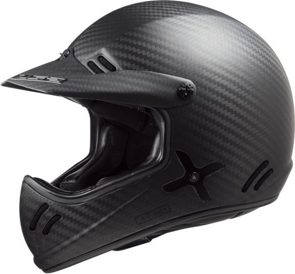 Casca Moto Enduro MX471 Xtra Single Mono Mat Carbon