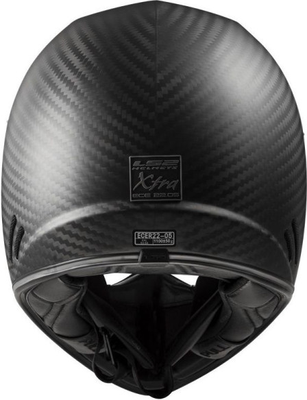 Casca Moto Enduro MX471 Xtra Single Mono Mat Carbon