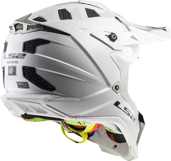 Casca Moto Enduro MX470 Subverter Solid White