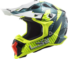 Casca Moto Enduro MX700 Subverter Astro Cobalt Yellow
