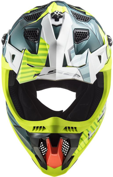 Casca Moto Enduro MX700 Subverter Astro Cobalt Yellow