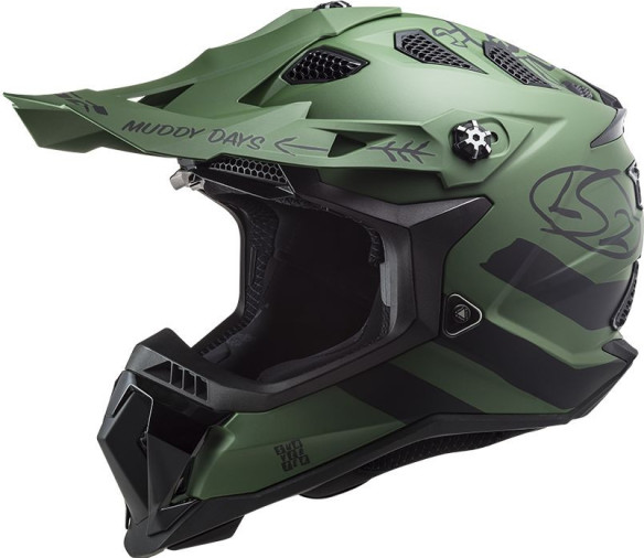 Casca Moto Enduro MX700 Subverter Cargo Military Green