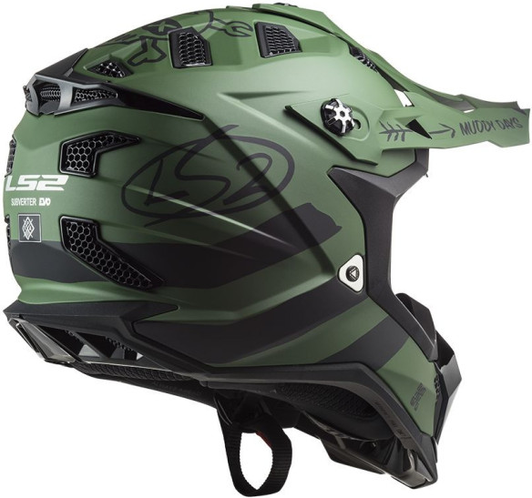Casca Moto Enduro MX700 Subverter Cargo Military Green