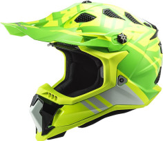 Casca Moto Enduro MX700 Subverter Gammax Galben Verde