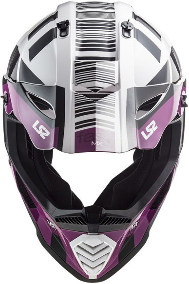 Casca Moto Enduro MX437 Fast Evo Xcode Alb Violet
