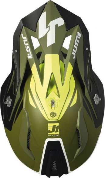 Casca Moto Enduro J18 MIPS Pulsar Army Green/Black