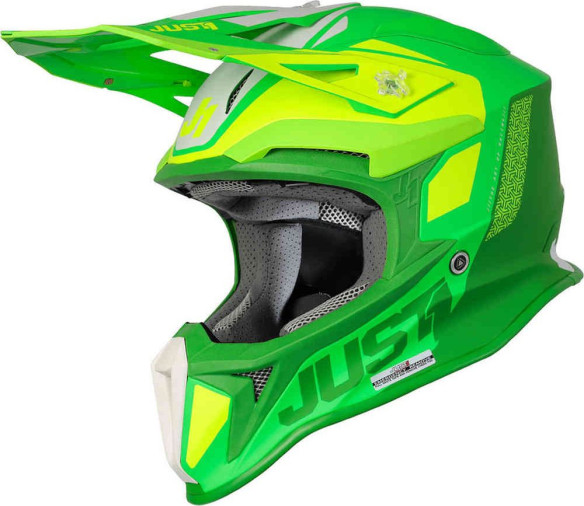 Casca Moto Enduro J18 MIPS Pulsar Fluo Lime Green