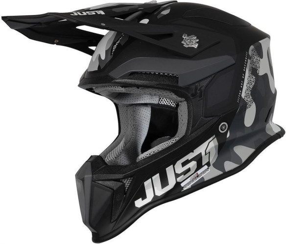 Casca Moto Enduro J18 MIPS Pulsar Grey Camo/Black