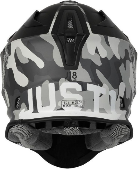 Casca Moto Enduro J18 MIPS Pulsar Grey Camo/Black