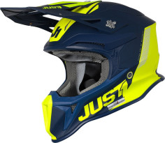 Casca Moto Enduro J18 MIPS Pulsar Yellow Fluo/Blue