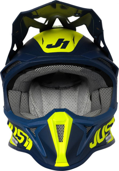 Casca Moto Enduro J18 MIPS Pulsar Yellow Fluo/Blue
