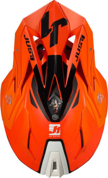 Casca Moto Enduro J18 Pulsar Orange/White/Black