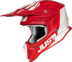 Casca Moto Enduro J18 Pulsar Red/White