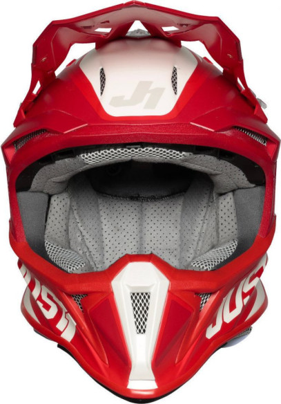 Casca Moto Enduro J18 Pulsar Red/White