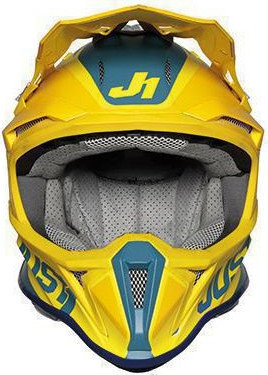 Casca Moto Enduro J18 Pulsar Yellow/Blue