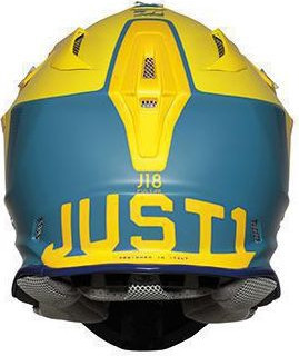 Casca Moto Enduro J18 Pulsar Yellow/Blue