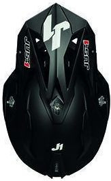 Casca Moto Enduro J18 Solid Matt Black