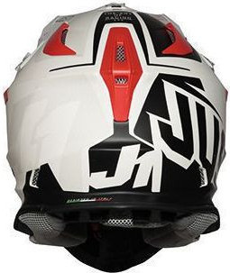 Casca Moto Enduro J18 Virtual Fluo Red/White