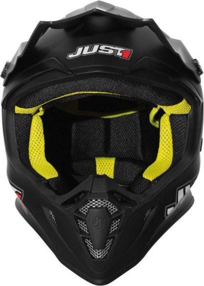 Casca Moto Enduro J38 Solid Matt Black