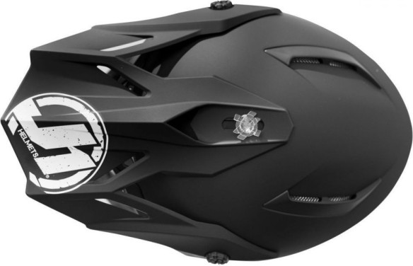 Casca Moto Enduro J38 Solid Matt Black