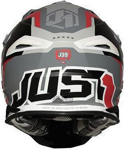 Casca MX J39 Reactor White/Red/Grey
