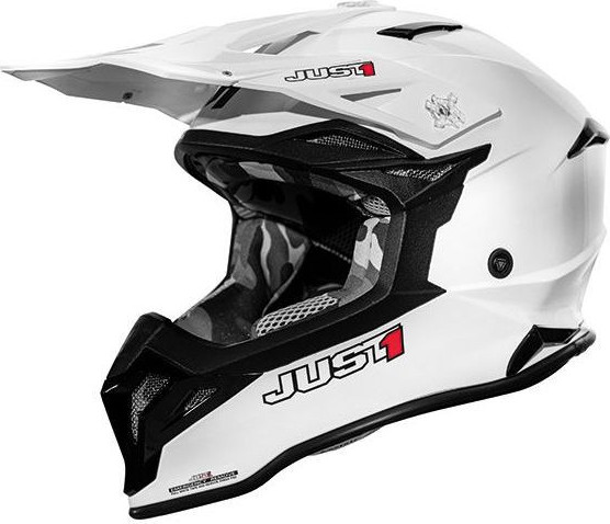 Casca MX J39 Solid White