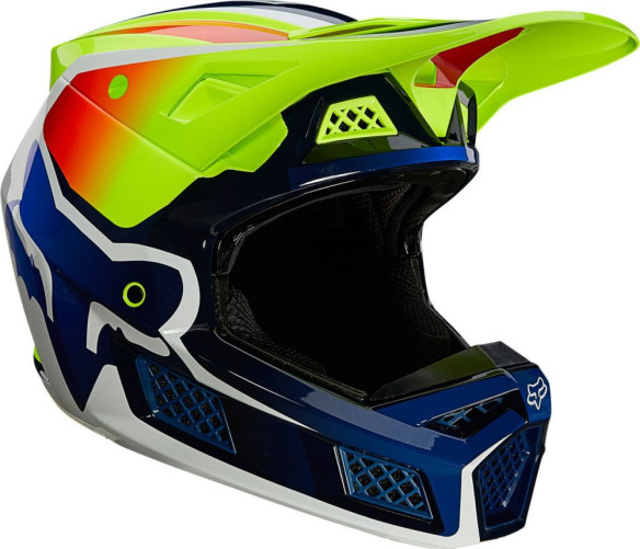 Casca Moto Enduro V3 RS Wired Flo Yellow